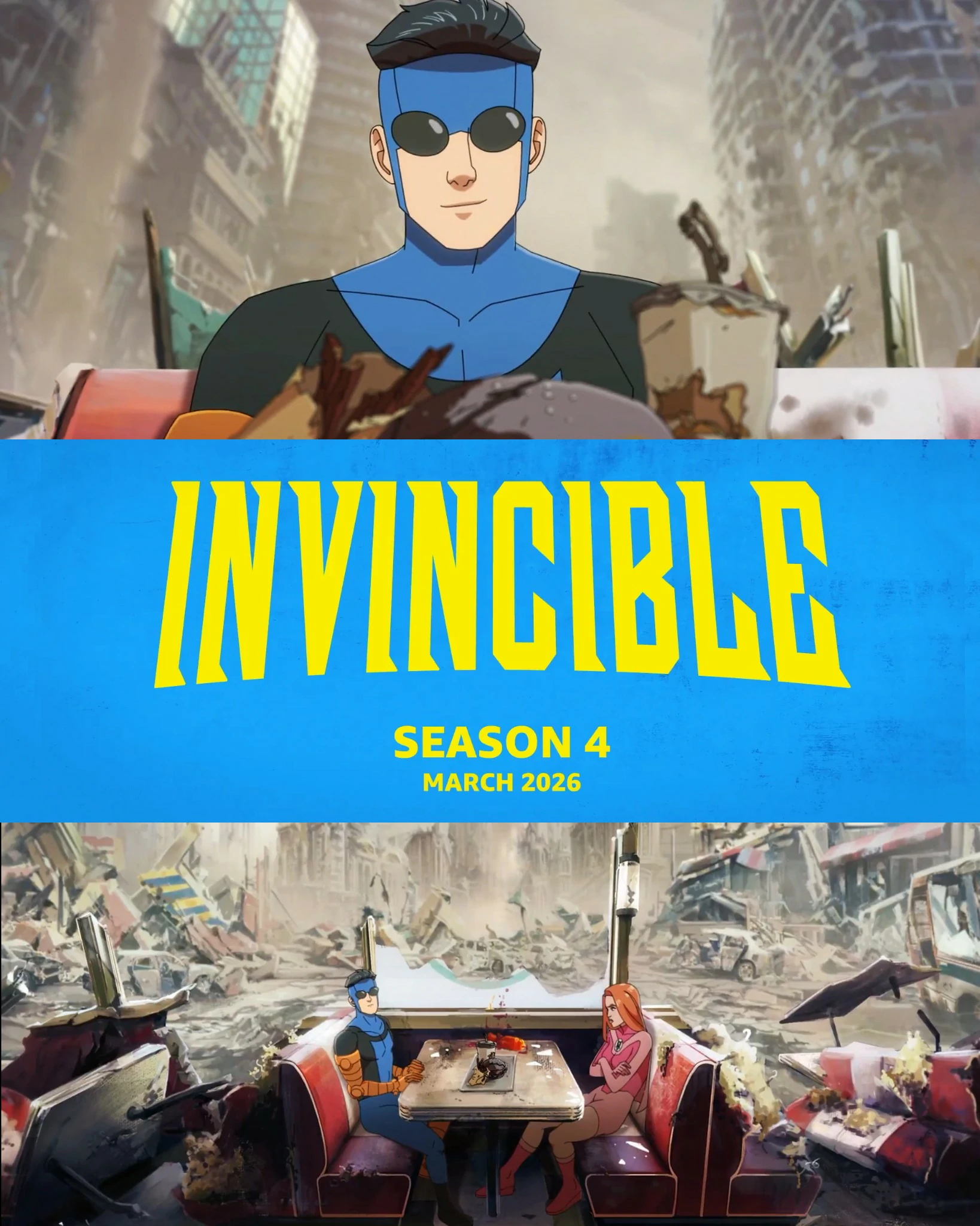 Invincible Season 4 ยอดมนุษย์อินวินซิเบิล ปี 4 ตอนที่ 1-3 พากย์ไทย