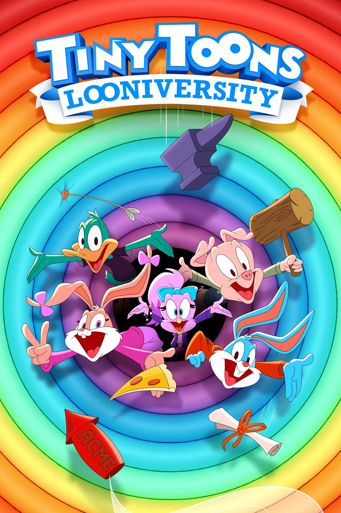 Tiny Toons Looniversity Season 2 ไทนี่ ทูนส์ ลูนนิเวอร์ซิตี้ ปี 2 ตอนที่ 1-12 พากย์ไทย